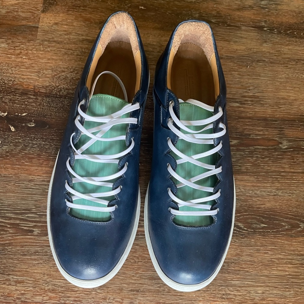 Handmade and hand painted sneakers